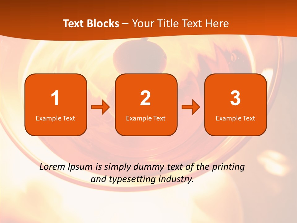 Celebrate Party Beverage PowerPoint Template