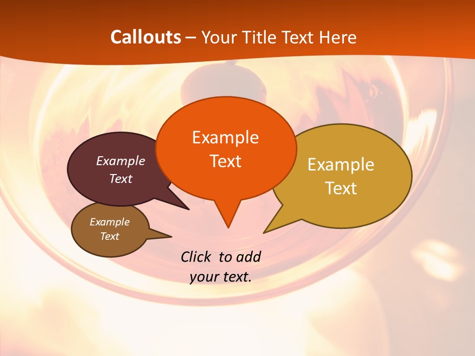 Celebrate Party Beverage PowerPoint Template