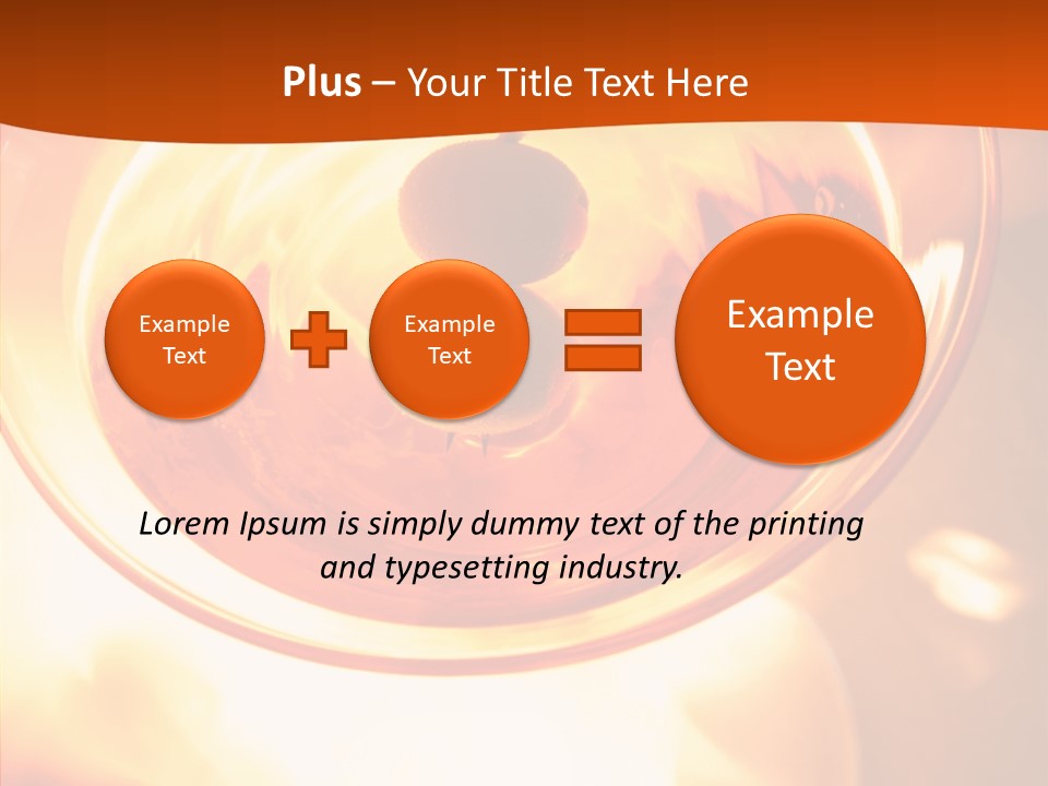 Celebrate Party Beverage PowerPoint Template