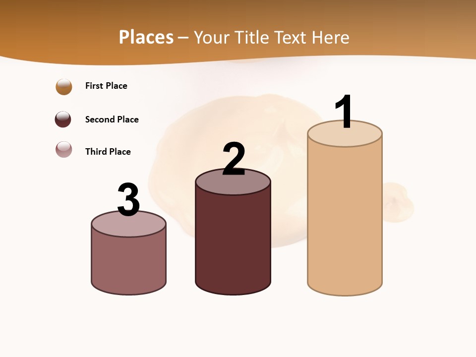 Face Bottle Creme PowerPoint Template