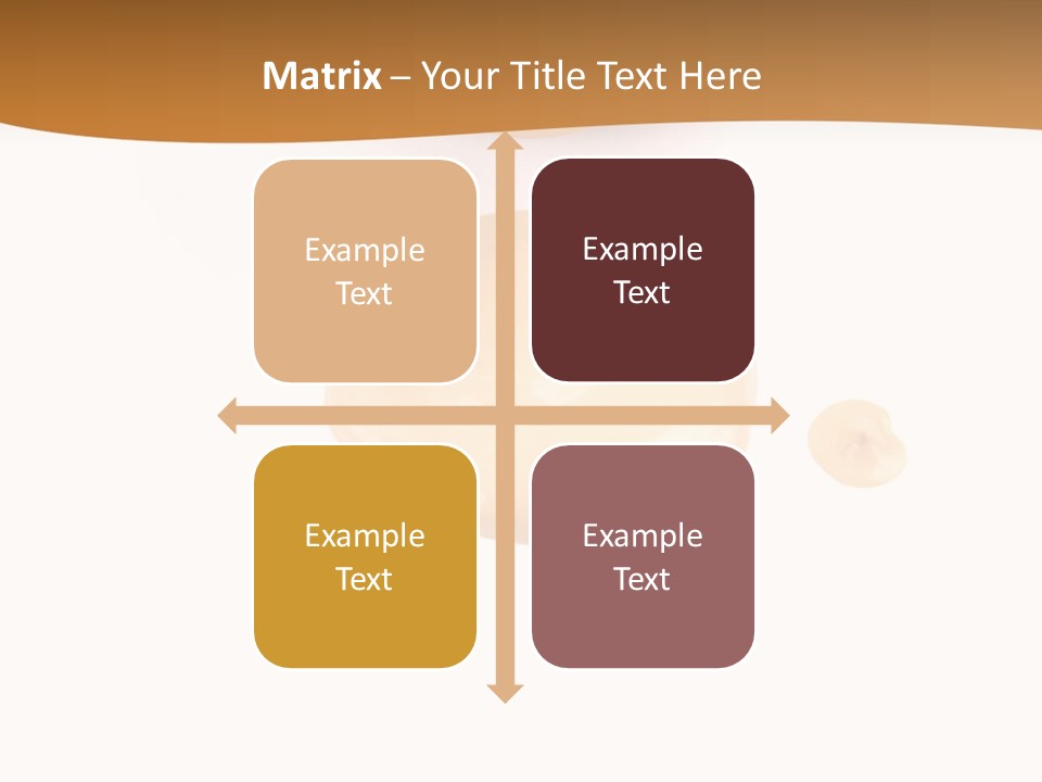 Face Bottle Creme PowerPoint Template