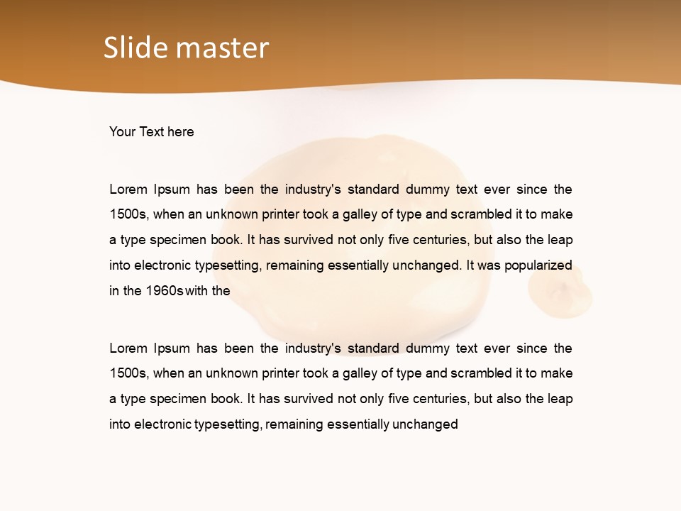 Face Bottle Creme PowerPoint Template