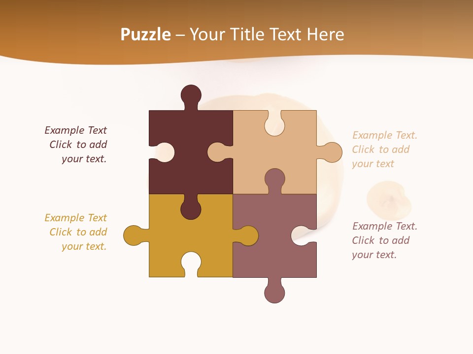 Face Bottle Creme PowerPoint Template