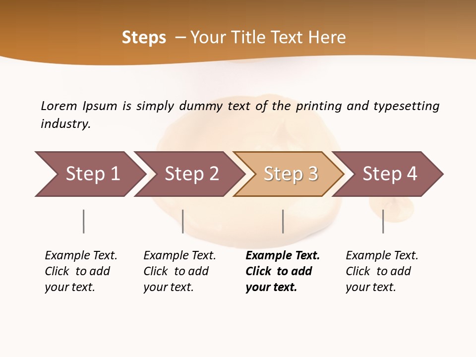 Face Bottle Creme PowerPoint Template