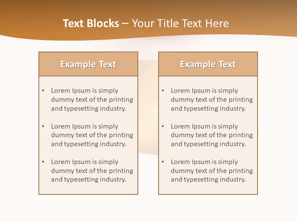 Face Bottle Creme PowerPoint Template