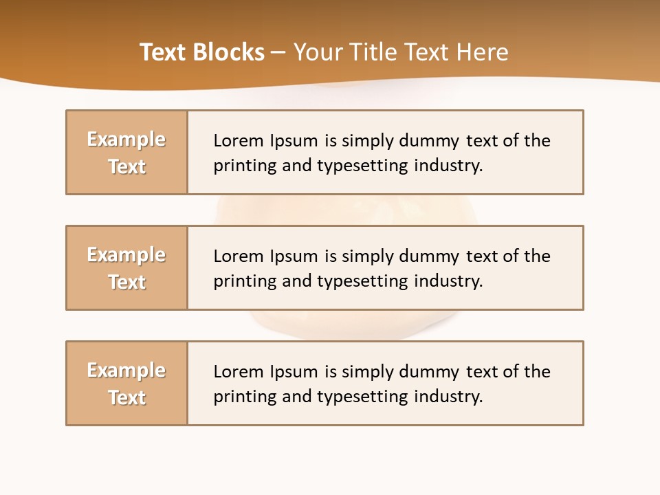 Face Bottle Creme PowerPoint Template