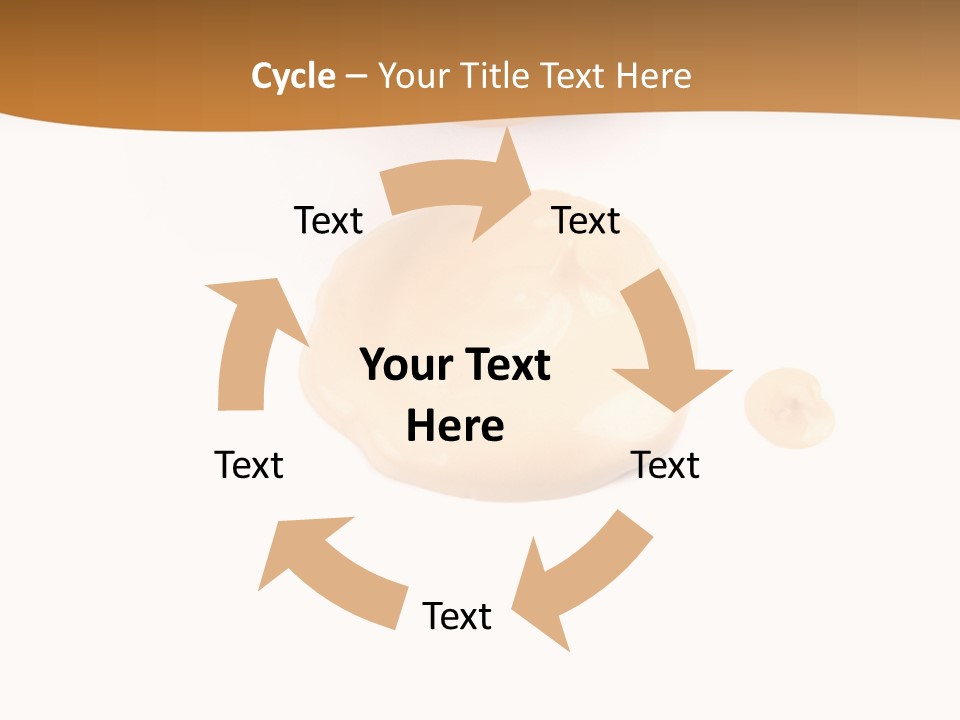 Face Bottle Creme PowerPoint Template