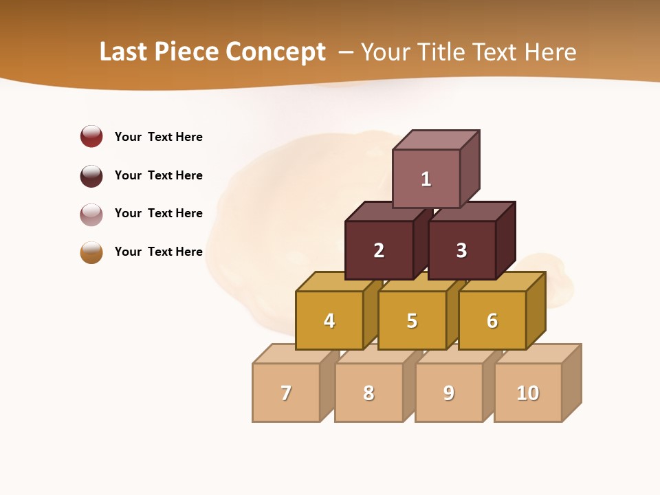 Face Bottle Creme PowerPoint Template