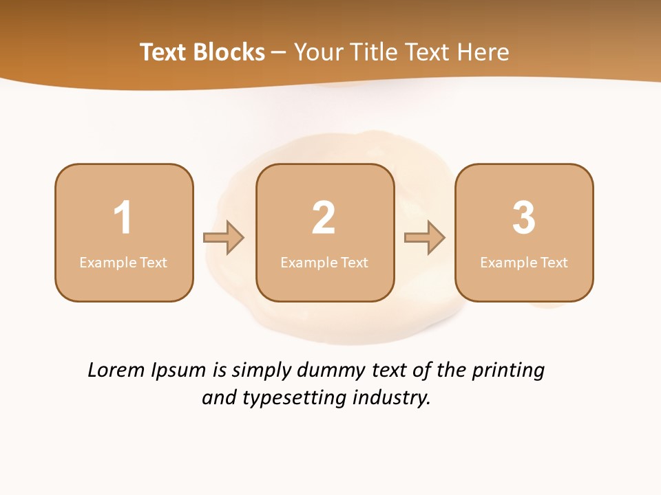 Face Bottle Creme PowerPoint Template