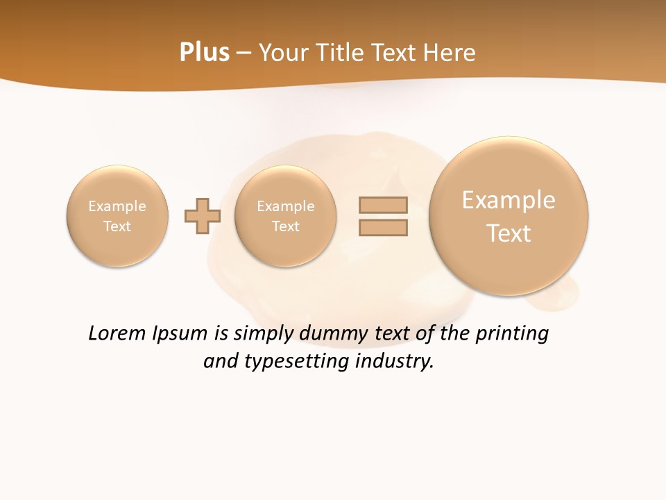 Face Bottle Creme PowerPoint Template