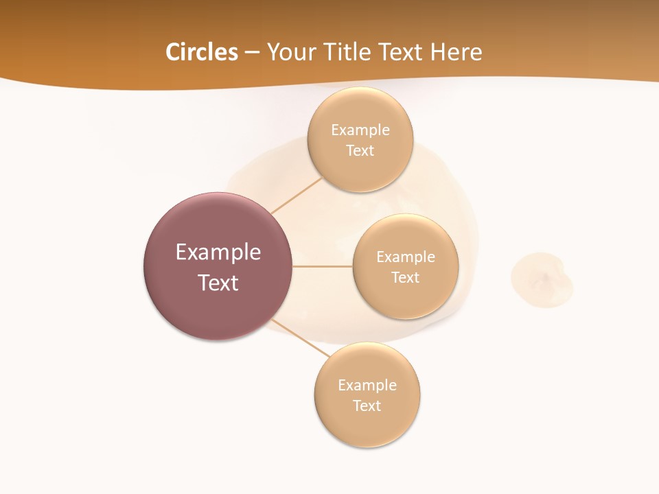 Face Bottle Creme PowerPoint Template