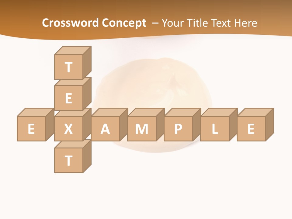 Face Bottle Creme PowerPoint Template