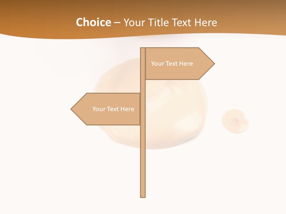 Face Bottle Creme PowerPoint Template