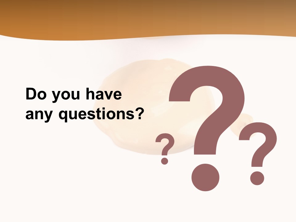 Face Bottle Creme PowerPoint Template