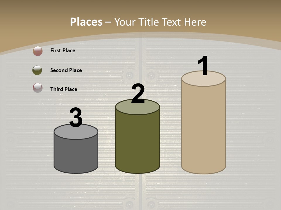 Seamless Backgrounds Steel PowerPoint Template