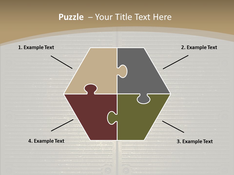 Seamless Backgrounds Steel PowerPoint Template