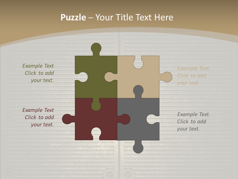 Seamless Backgrounds Steel PowerPoint Template