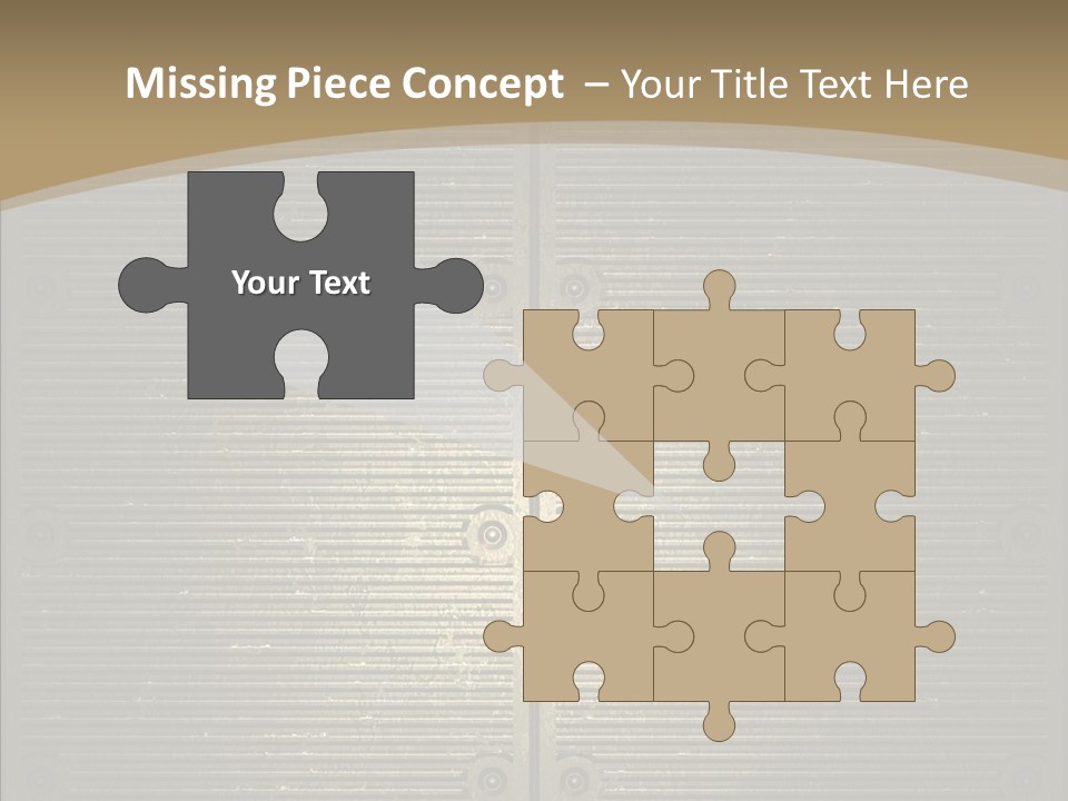 Seamless Backgrounds Steel PowerPoint Template