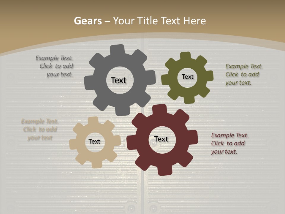 Seamless Backgrounds Steel PowerPoint Template