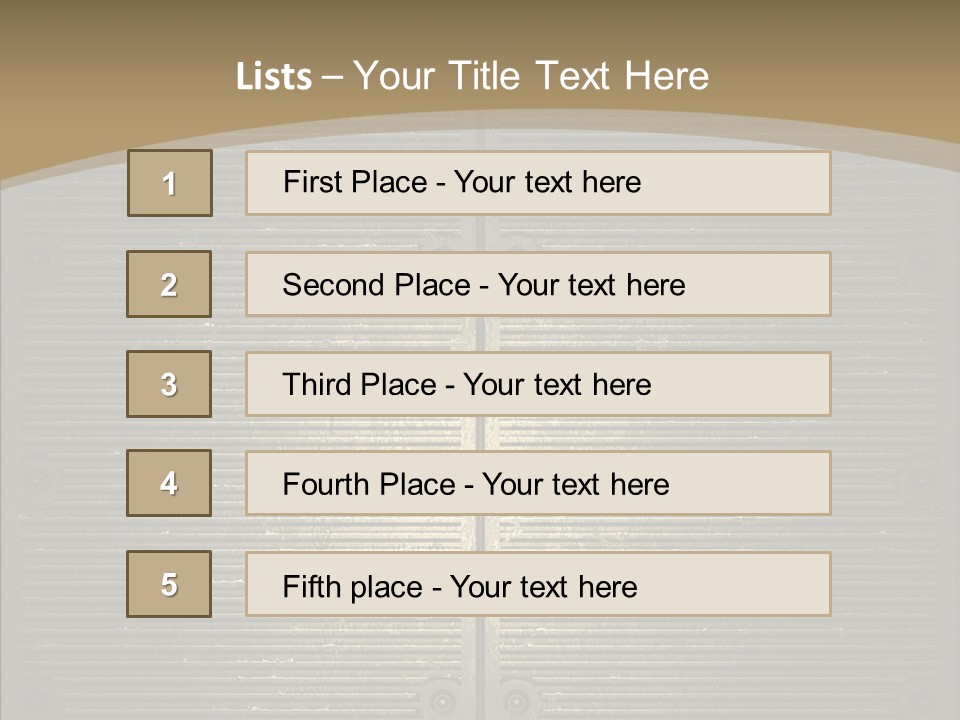 Seamless Backgrounds Steel PowerPoint Template