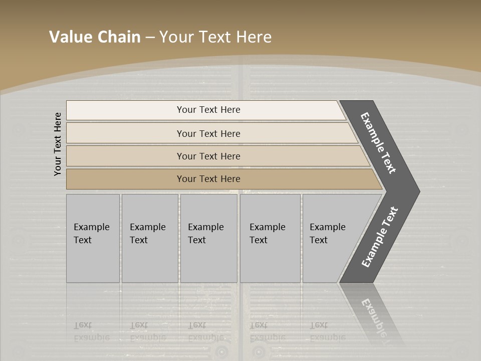 Seamless Backgrounds Steel PowerPoint Template