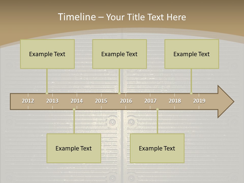 Seamless Backgrounds Steel PowerPoint Template