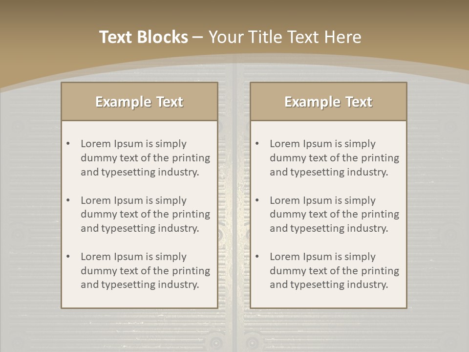 Seamless Backgrounds Steel PowerPoint Template