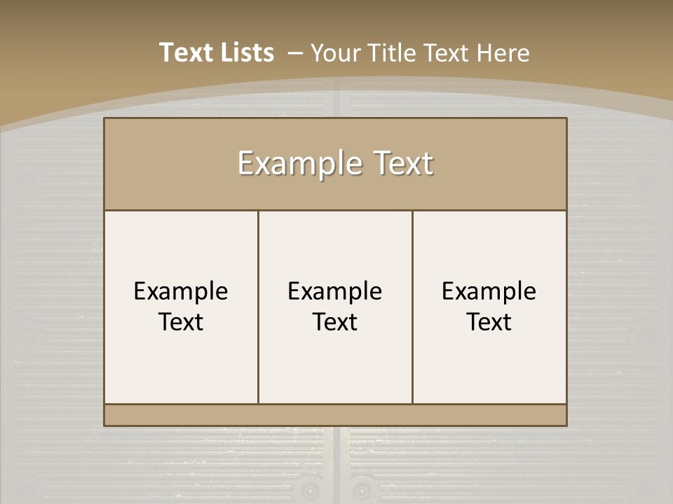 Seamless Backgrounds Steel PowerPoint Template