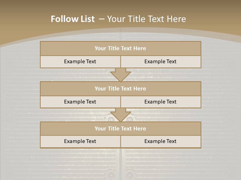 Seamless Backgrounds Steel PowerPoint Template