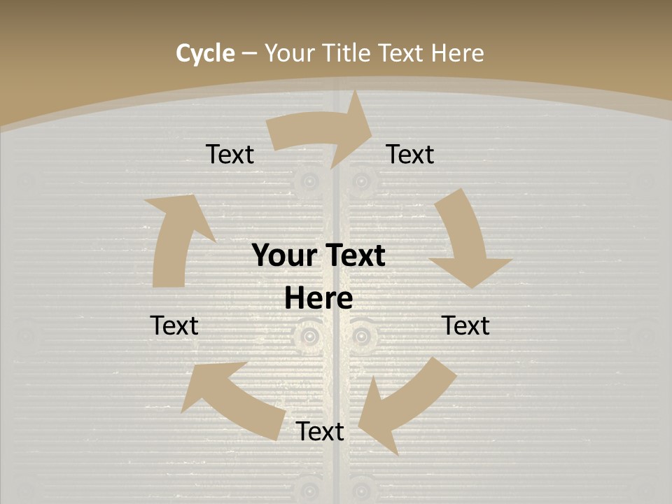Seamless Backgrounds Steel PowerPoint Template