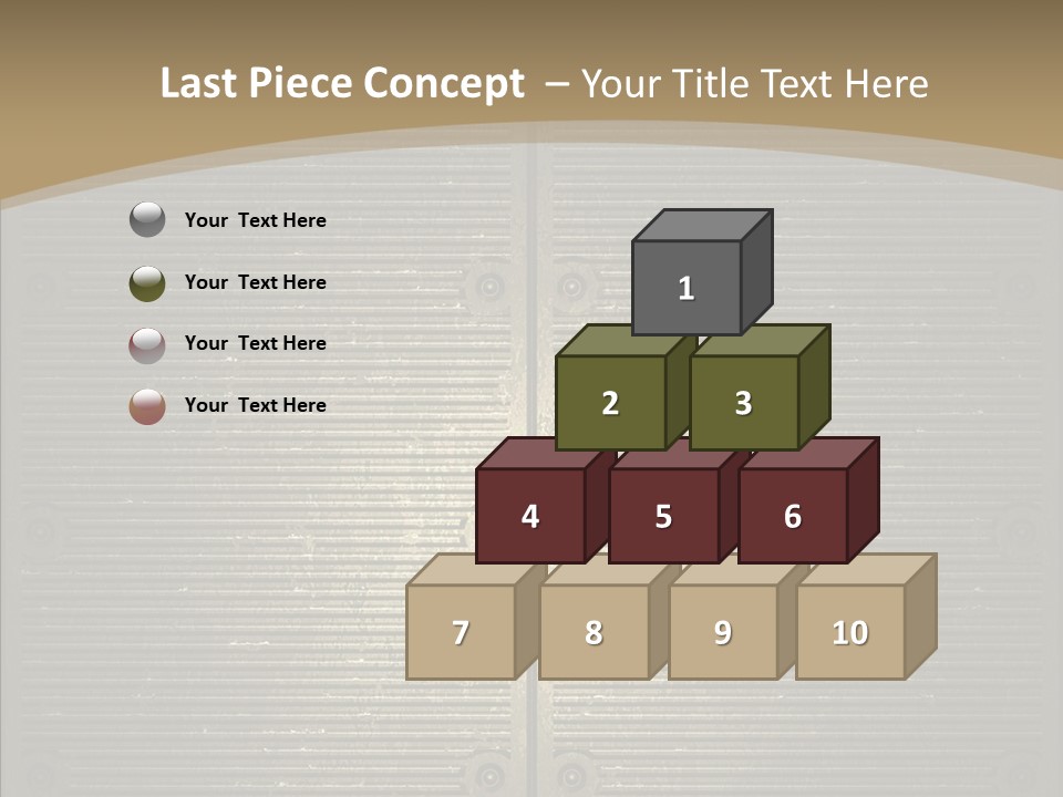 Seamless Backgrounds Steel PowerPoint Template