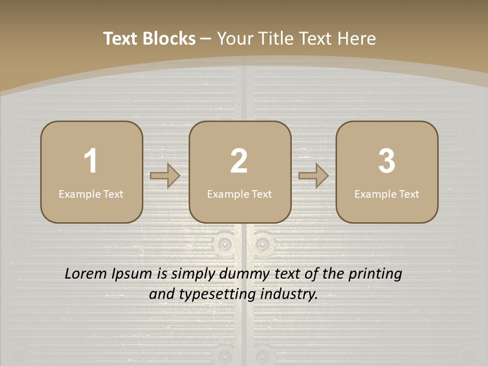 Seamless Backgrounds Steel PowerPoint Template