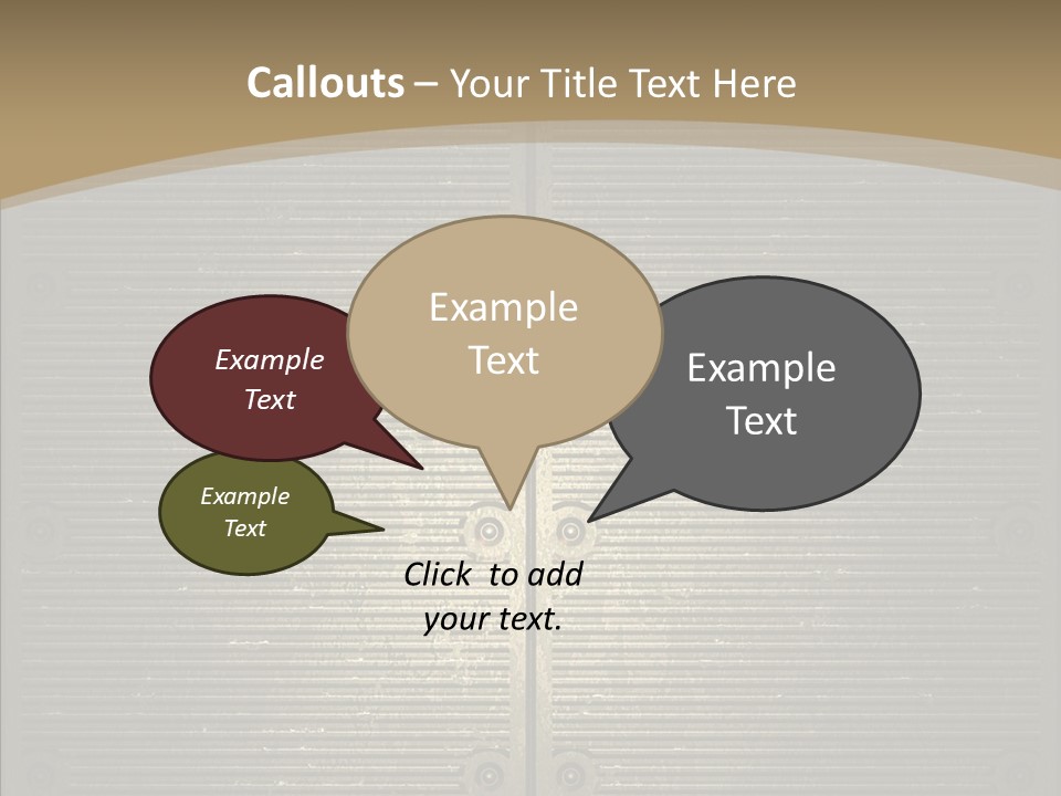 Seamless Backgrounds Steel PowerPoint Template