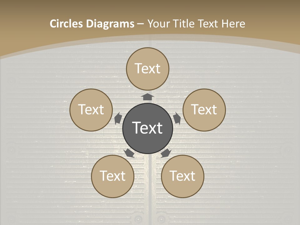 Seamless Backgrounds Steel PowerPoint Template