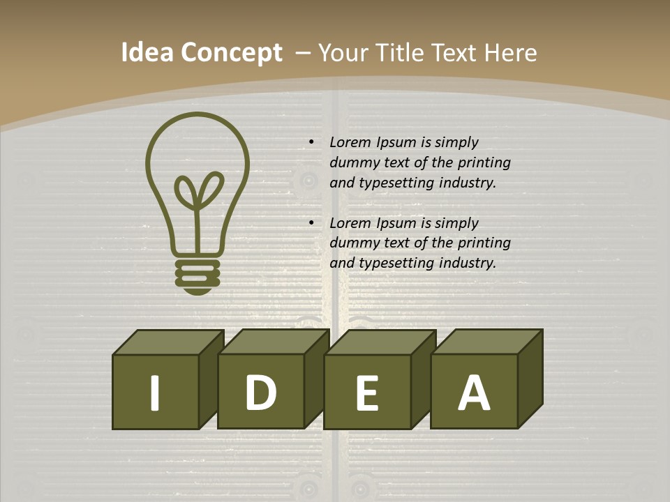 Seamless Backgrounds Steel PowerPoint Template