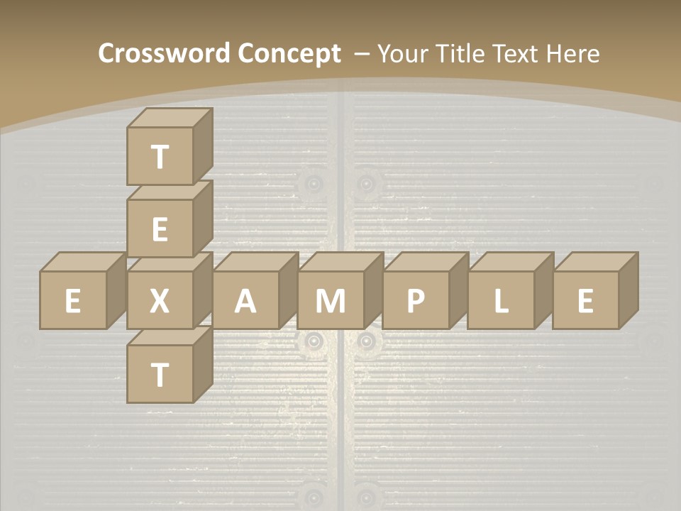 Seamless Backgrounds Steel PowerPoint Template