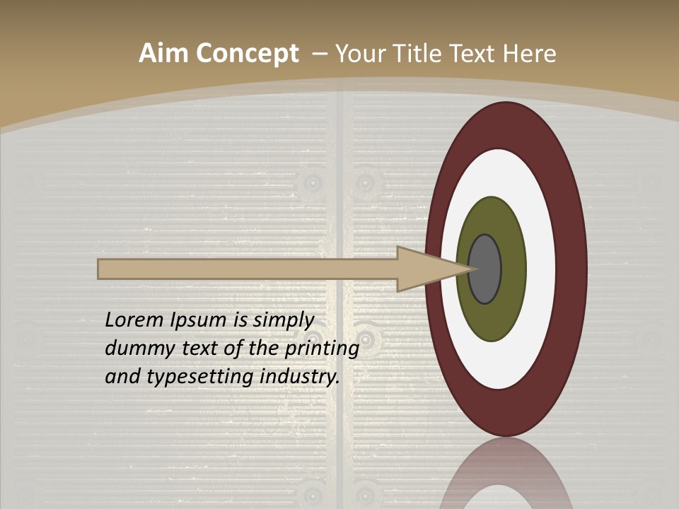 Seamless Backgrounds Steel PowerPoint Template