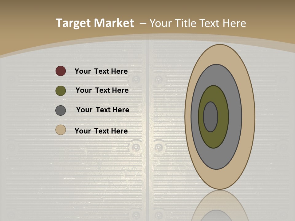 Seamless Backgrounds Steel PowerPoint Template