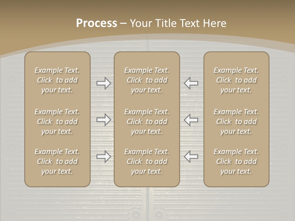 Seamless Backgrounds Steel PowerPoint Template
