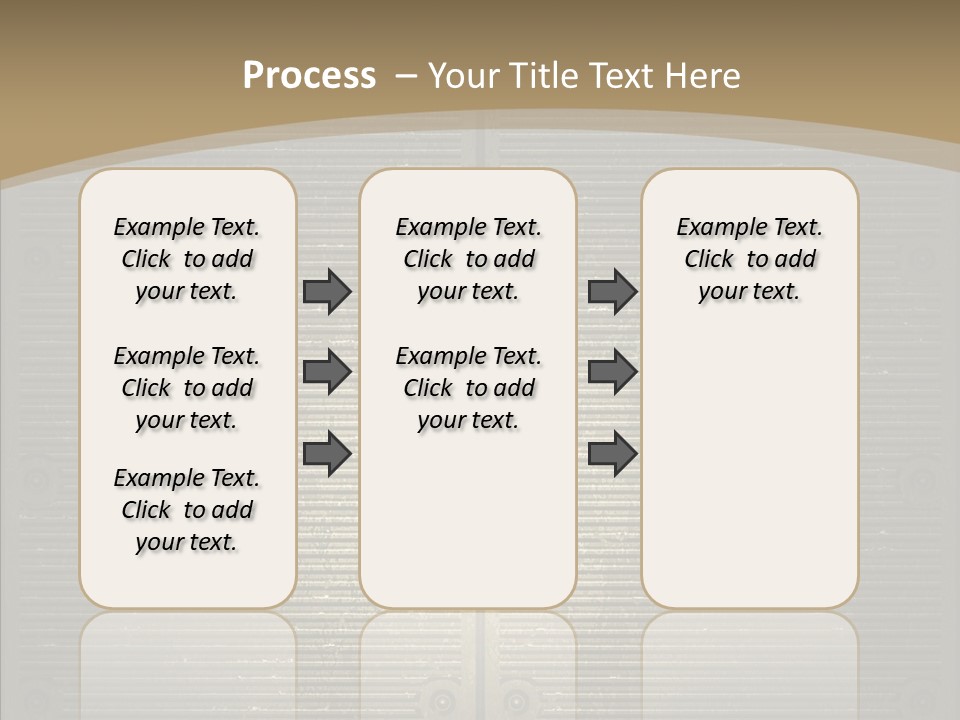 Seamless Backgrounds Steel PowerPoint Template