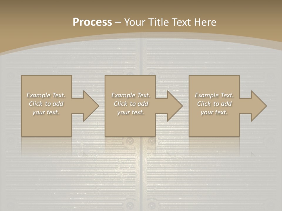Seamless Backgrounds Steel PowerPoint Template