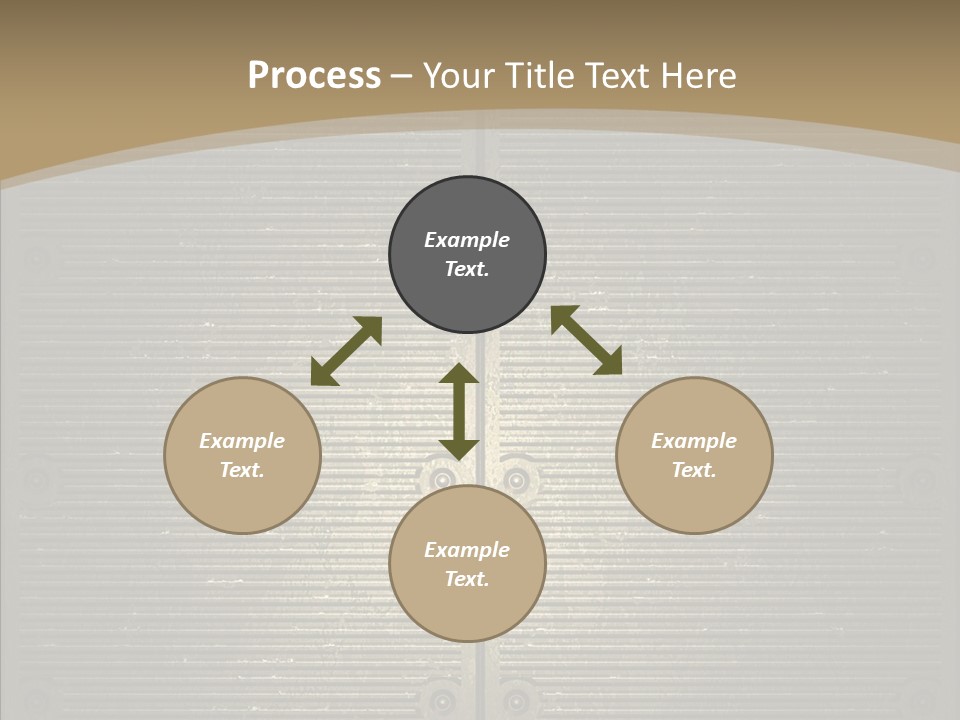 Seamless Backgrounds Steel PowerPoint Template