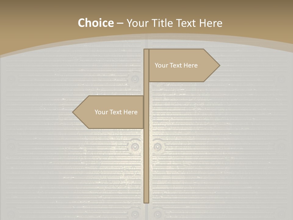 Seamless Backgrounds Steel PowerPoint Template