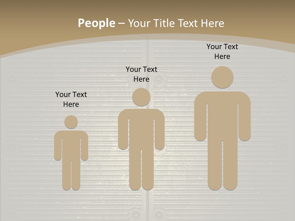 Seamless Backgrounds Steel PowerPoint Template