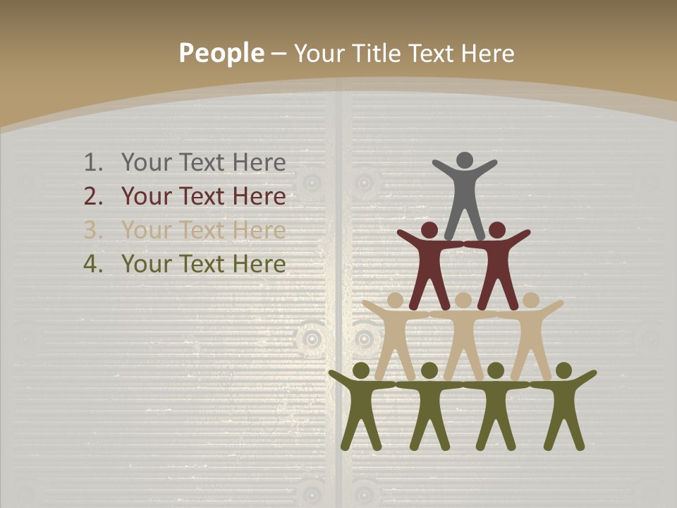 Seamless Backgrounds Steel PowerPoint Template