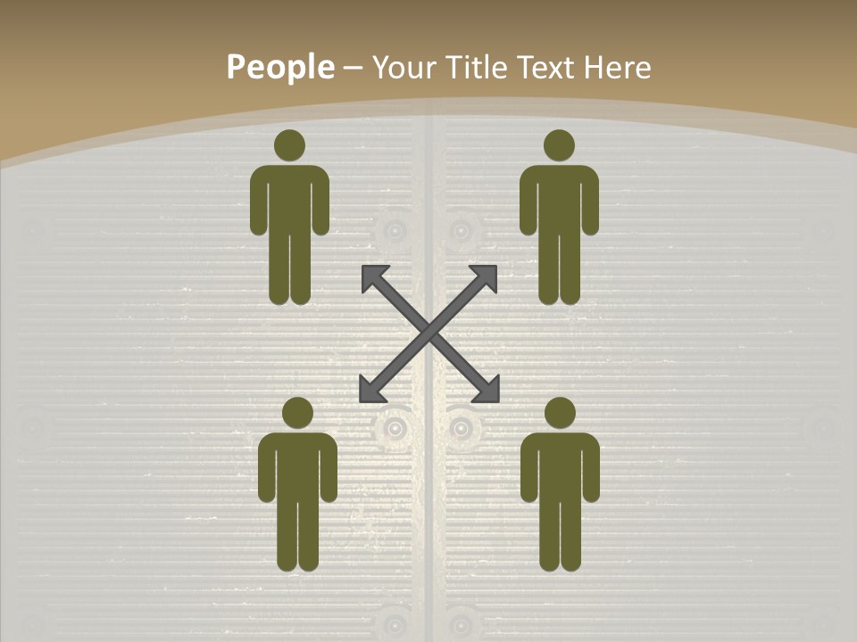 Seamless Backgrounds Steel PowerPoint Template