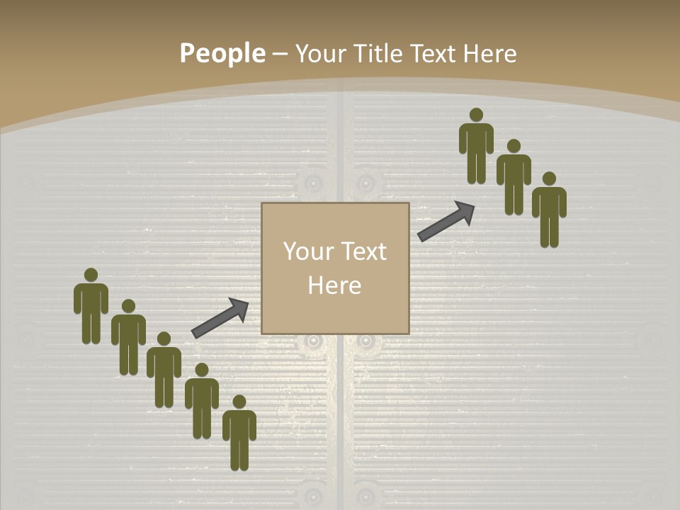 Seamless Backgrounds Steel PowerPoint Template