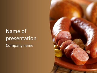 Warm Fat Salt PowerPoint Template