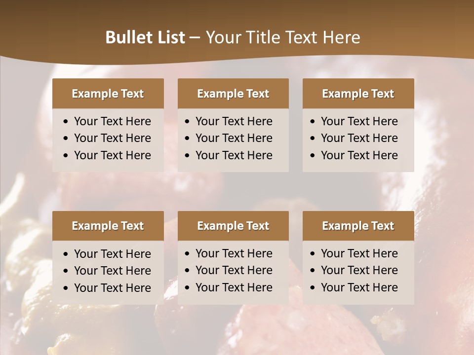 Warm Fat Salt PowerPoint Template