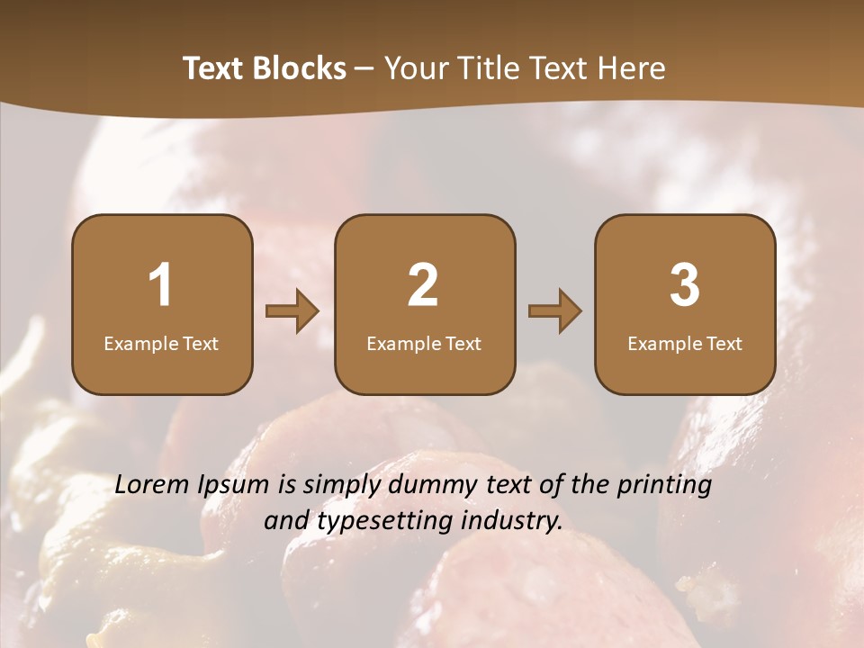 Warm Fat Salt PowerPoint Template